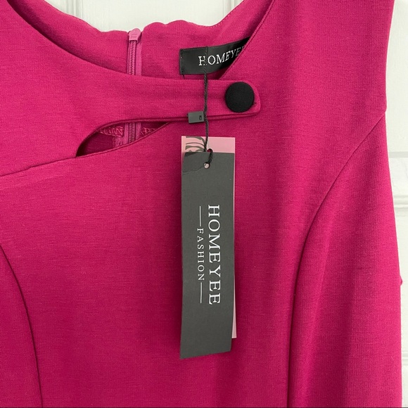 NWT Homeyee Two-Colored Dress - Picture 8 of 9